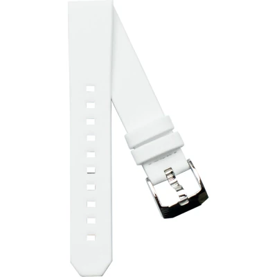 TAG Heuer Formula 1 17 mm Vitt läderarmband BC0840