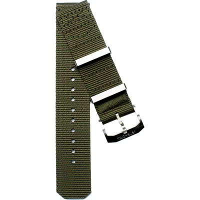 TAG Heuer Aquaracer Premium 21.5 mm Khaki textilrem BC0911
