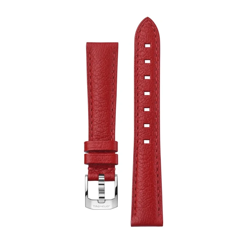 TAG Heuer Formula 1 Red Leather Strap BC0929