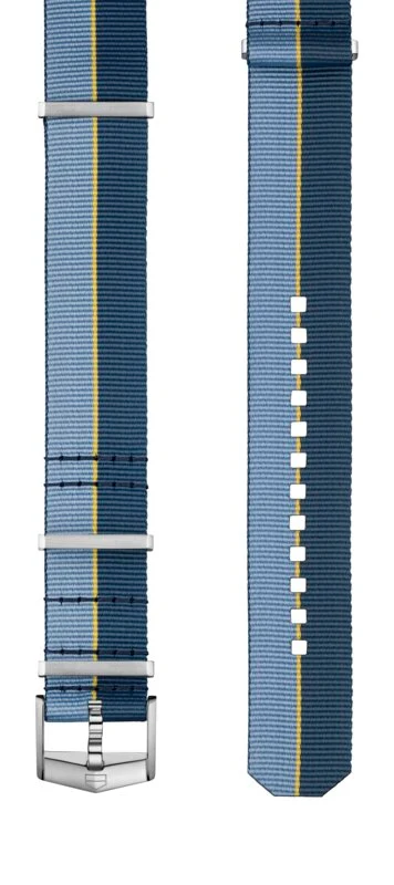TAG Heuer Aquaracer 43Mm Blue Fabric Strap BN0005