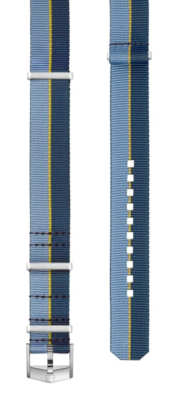 TAG Heuer Aquaracer 36Mm Blue Fabric Strap BN0011
