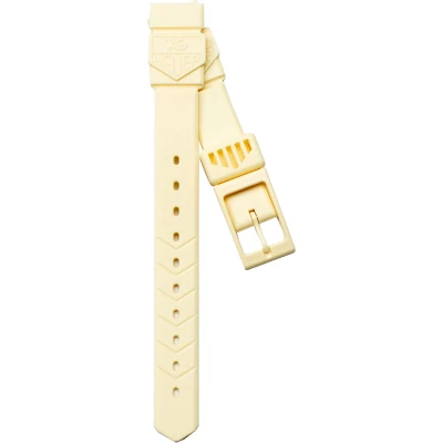 TAG Heuer Formula 1 15 mm Elfenbensvitt hartsarmband BS0490