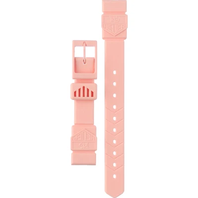 TAG Heuer Formula 1 15 mm Rosa armband i harts BS0491