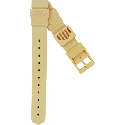 TAG Heuer Formula 1 18 mm Beige gummirem BT0008