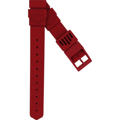 TAG Heuer Formula 1 18 mm Rött gummiband BT0009