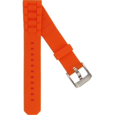 TAG Heuer Formula 1 17 mm Orange gummirem BT0708