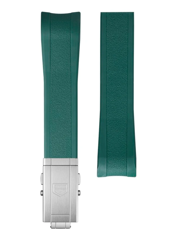TAG Heuer Aquaracer 42Mm Green Rubber Strap BT6344