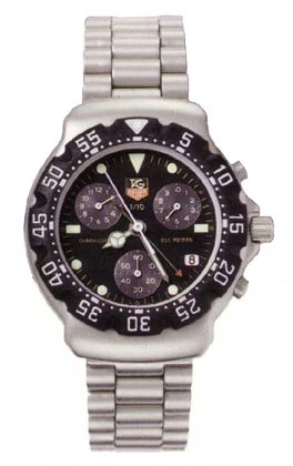 TAG Heuer Formula 1 Chronograph Quartz Stainless Steel / Black / Bracelet CA1211.BA0493 – Steel, —