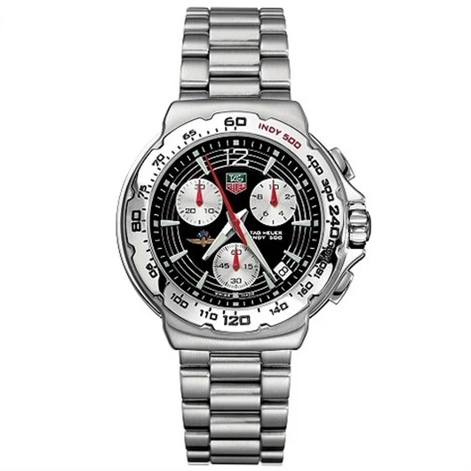 TAG Heuer Formula 1 Quartz Chronograph 40 Stainless Steel / Indy 500 / Bracelet CAC111B.BA0850 – Steel, 40 mm