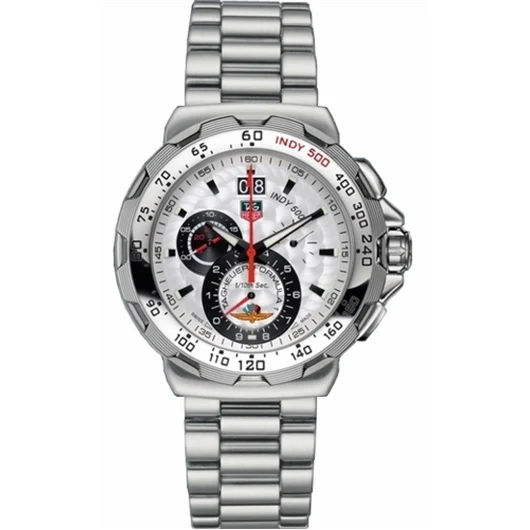 TAG Heuer Formula 1 Quartz Chronograph Big Date 44 Stainless Steel / Indy 500 / Bracelet CAH101B.BA0854 – Steel, 44 mm