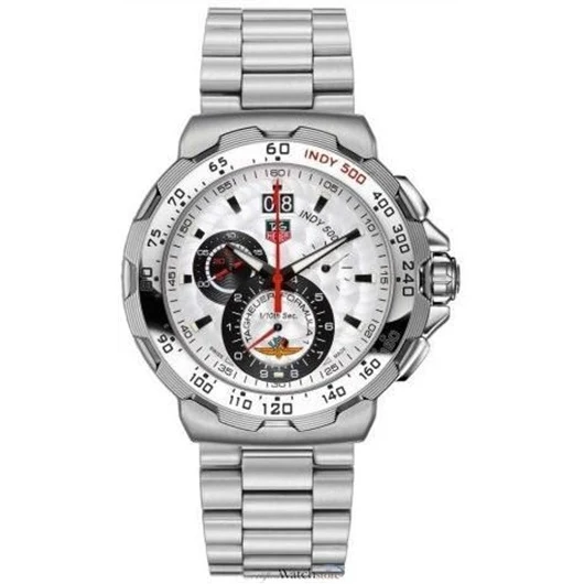 TAG Heuer Formula 1 Quartz Chronograph Big Date 44 Stainless Steel / Indy 500 / Bracelet CAH101B.BA0860 – Steel, 44 mm