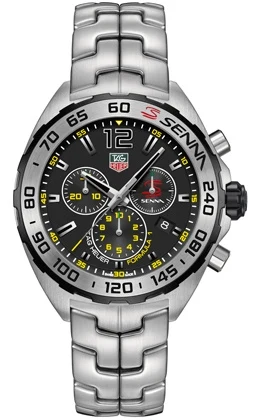 TAG Heuer Formula 1 Chronograph Quartz Stainless Steel / Senna CAZ1013.BA0883 – Steel, —