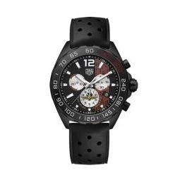 TAG Heuer Formula 1 Chronograph Quartz DLC / Indy 500 CAZ101AD.FT8024 – Steel coated with black PVD, —