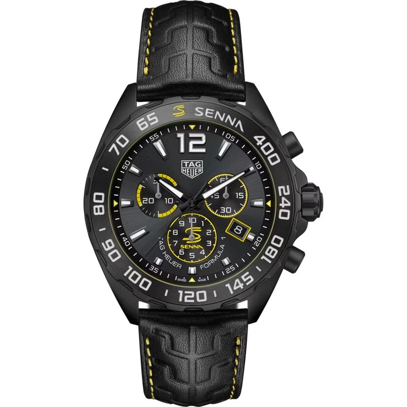 TAG Heuer Formula 1 Senna CAZ101AJ.FC6487 – Steel coated with black DLC, 43 mm