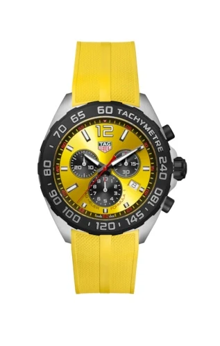 TAG Heuer Formula 1 Quartz Chronograph Stainless Steel / Yellow CAZ101AM.FT8054 – Steel, —