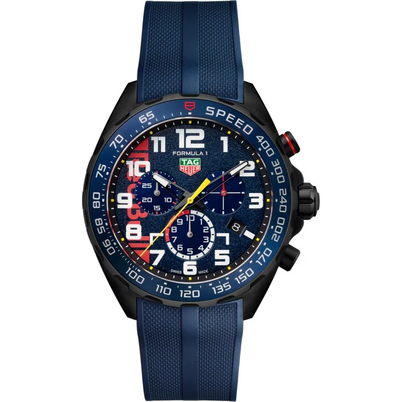 TAG Heuer Formula 1 Chronograph X Oracle Red Bull Racing CAZ101AZ.FT8090 – Steel coated with black DLC, 43 mm