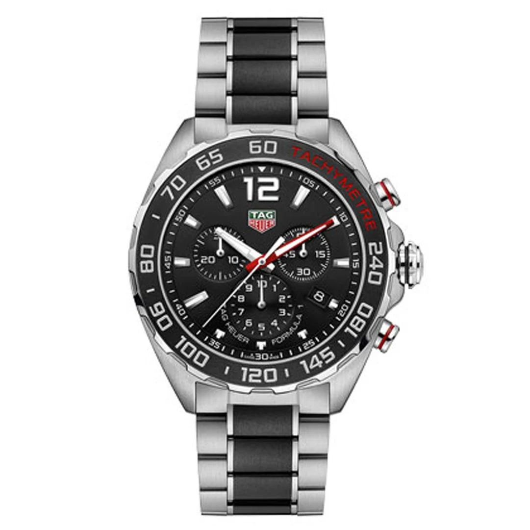 TAG Heuer Formula 1 Chronograph Quartz Stainless Steel / Beaverbrooks CAZ101Z.BA0843 – Steel, —