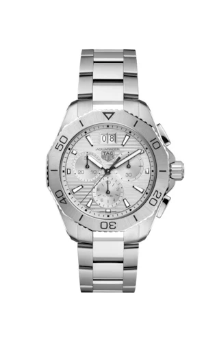 TAG Heuer Aquaracer Professional 200 Quartz Chronograph Big Date Stainless Steel / Silver CBP1111.BA0627 – Steel, —