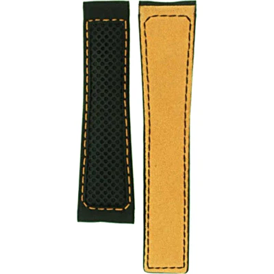 TAG Heuer Carrera 22 mm Svart läderarmband FC6286