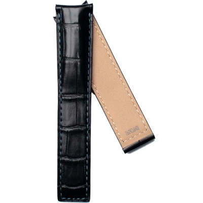 TAG Heuer Carrera 20 mm Armband i blått alligatorläder FC6292