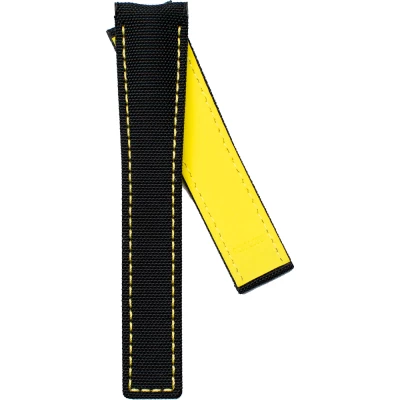 TAG Heuer Aquaracer Premium 21.5 mm Svart läderarmband FC6361