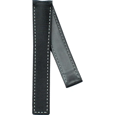 TAG Heuer Aquaracer Premium 20.5 mm Svart nylonarmband på läderbas FC6364