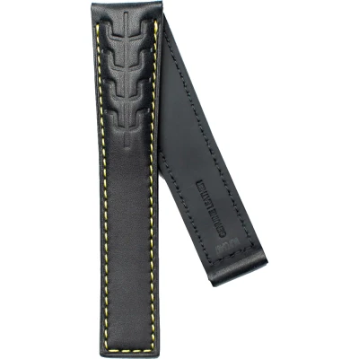 TAG Heuer Formula 1 21.5 mm Svart läderarmband FC6487