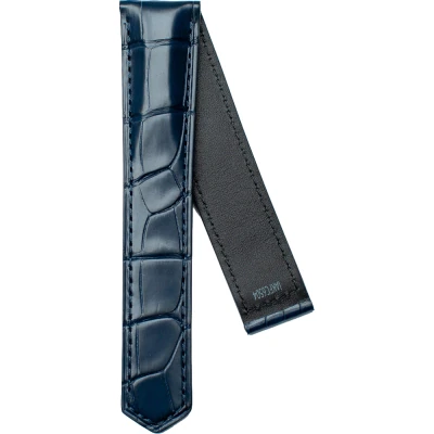 TAG Heuer Carrera 20.5 mm Armband i blått alligatorläder FC6504