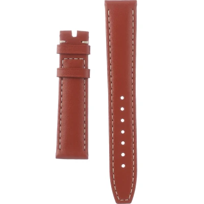 TAG Heuer Carrera 18 mm Brunt läderarmband FC8124