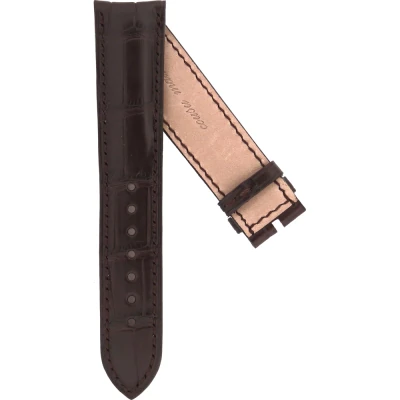 TAG Heuer Carrera 20 mm Armband i kastanjebrunt alligatorläder FC8164