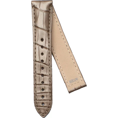 TAG Heuer Carrera 18 mm Brunt alligatorläderarmband utan spänne FC8258