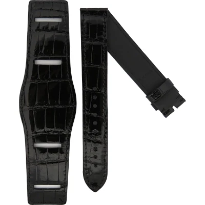 TAG Heuer Carrera 19 mm Svart alligatorläderrem FC8262