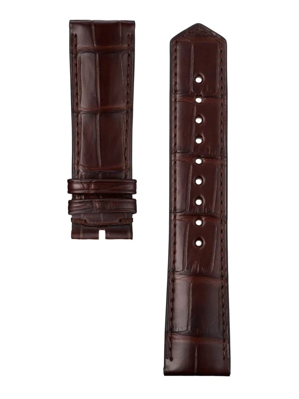 TAG Heuer Carrera 42Mm Brown Alligator Leather Strap FC8332