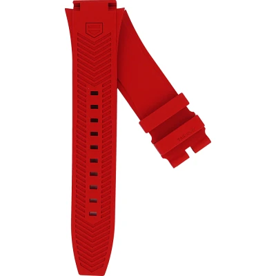 TAG Heuer Formula 1 18.5 mm Rött gummiband FT8093