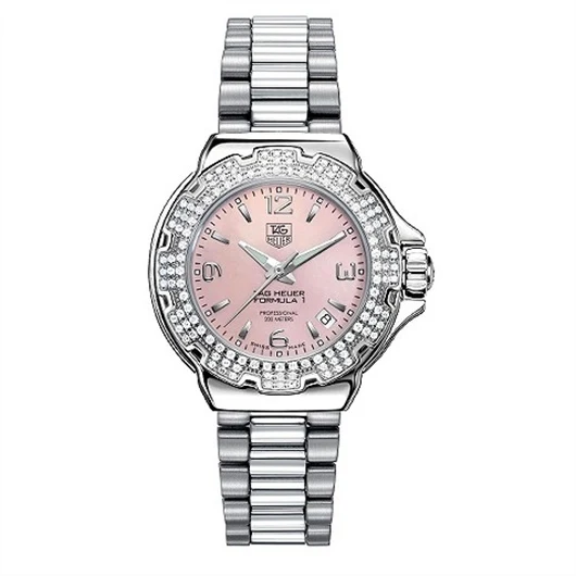TAG Heuer Formula 1 Quartz 37 Stainless Steel / Diamond / MOP / Bracelet WAC1216.BA0852 – Steel, 37 mm