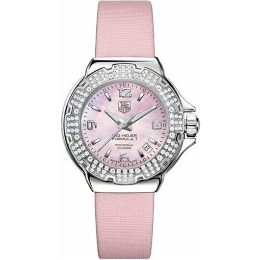 TAG Heuer Formula 1 Quartz 37 Stainless Steel / Diamond / MOP / Fabric WAC1216.FC6220 – Steel, 37 mm