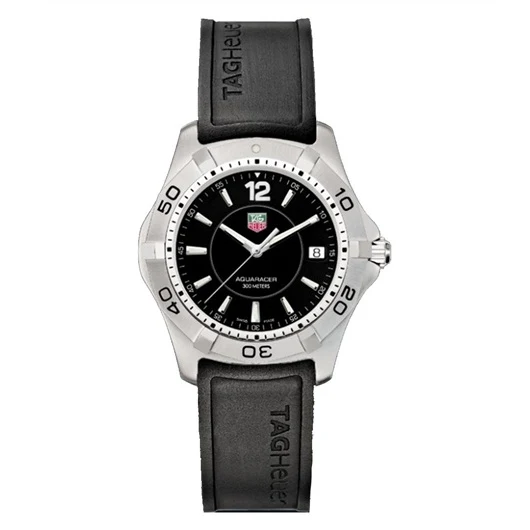 TAG Heuer Aquaracer 300M Quartz 38.4 Stainless Steel / Black / Rubber WAF1110.FT8009 – Steel, 38 mm