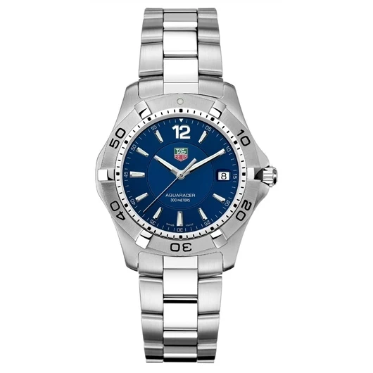 TAG Heuer Aquaracer 300M Quartz 38.4 Stainless Steel / Blue / Bracelet WAF1113.BA0801 – Steel, 38 mm