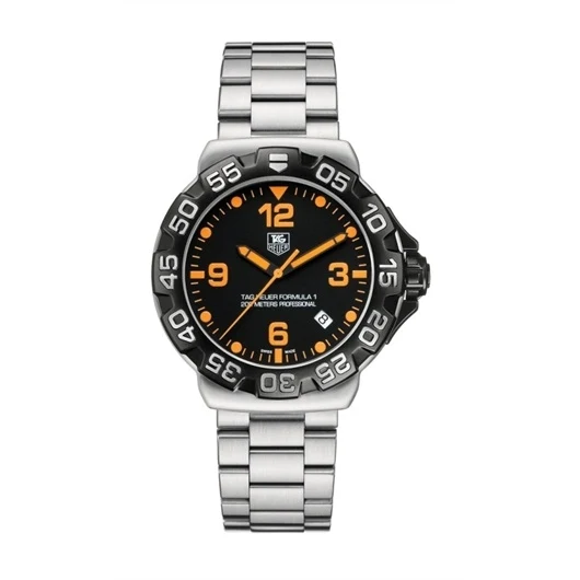 TAG Heuer Formula 1 Quartz 41 Stainless Steel / Black / Bracelet WAH111.6BA0858 – Steel, 41 mm