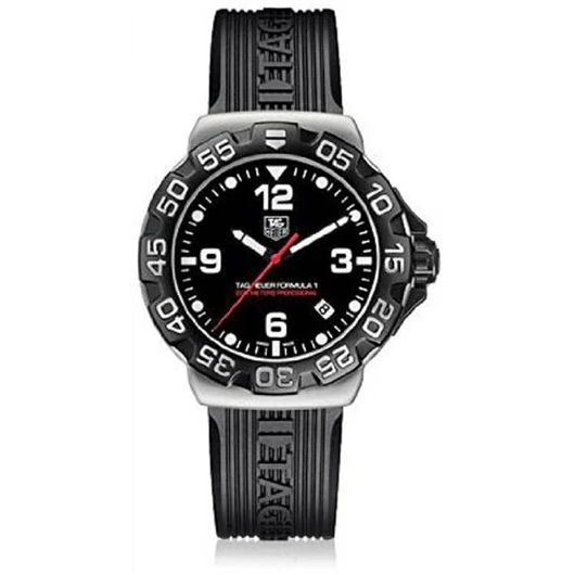 TAG Heuer Formula 1 Quartz 41 Stainless Steel / Black / Rubber WAH1110.FT6024 – Steel, 41 mm