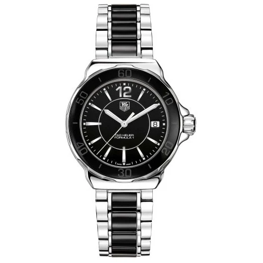 TAG Heuer Formula 1 Quartz 37 Stainless Steel / Black / Bracelet WAH1210.BA0859 – Steel, 37 mm