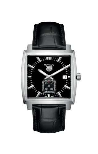 TAG Heuer Monaco Quartz Stainless Steel / Black WAW131A.FC6177 – Steel, —