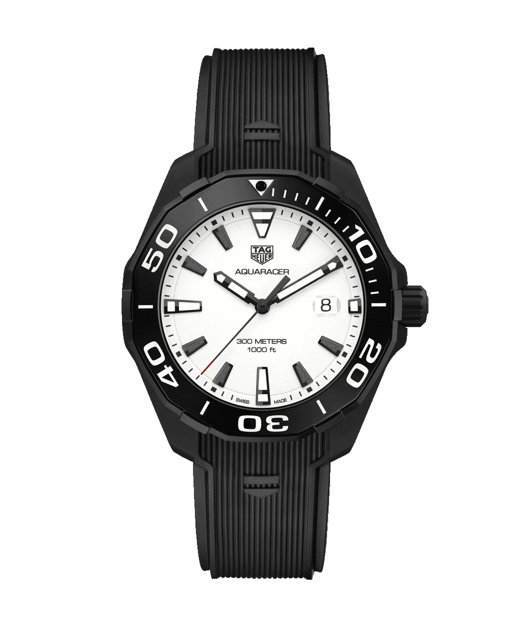 TAG Heuer Aquaracer 300M Quartz 43 Titanium PVD / Full Lume WAY108A.FT6141 – Titanium, 43 mm