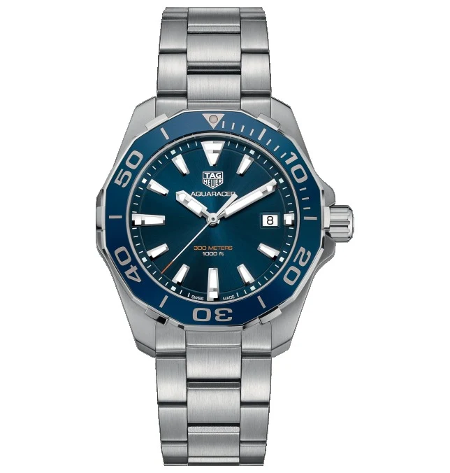 TAG Heuer Aquaracer 300M Quartz 40.5 Stainless Steel / Blue / Steel WAY111C.BA0928 – Steel, 40 mm