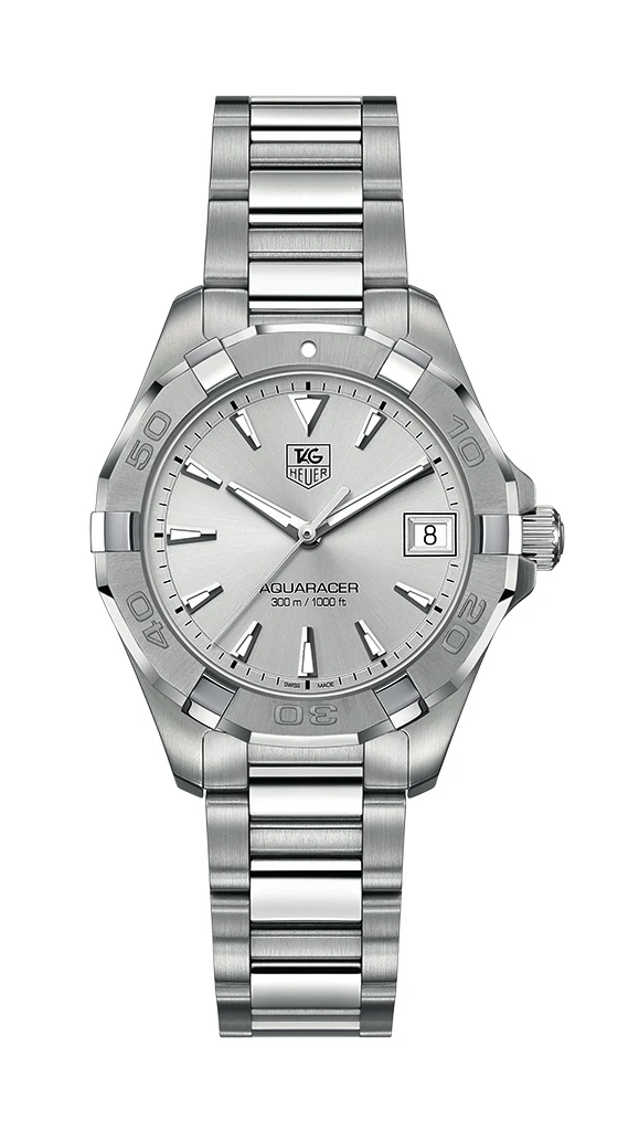 TAG Heuer Aquaracer 300M Quartz 32 Stainless Steel / Silver / Bracelet WAY1311.BA0915 – Steel, 32 mm