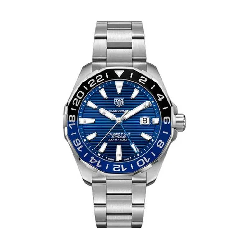 TAG Heuer Aquaracer GMT Calibre 7 WAY201T.BA0927 – Steel, 43 mm