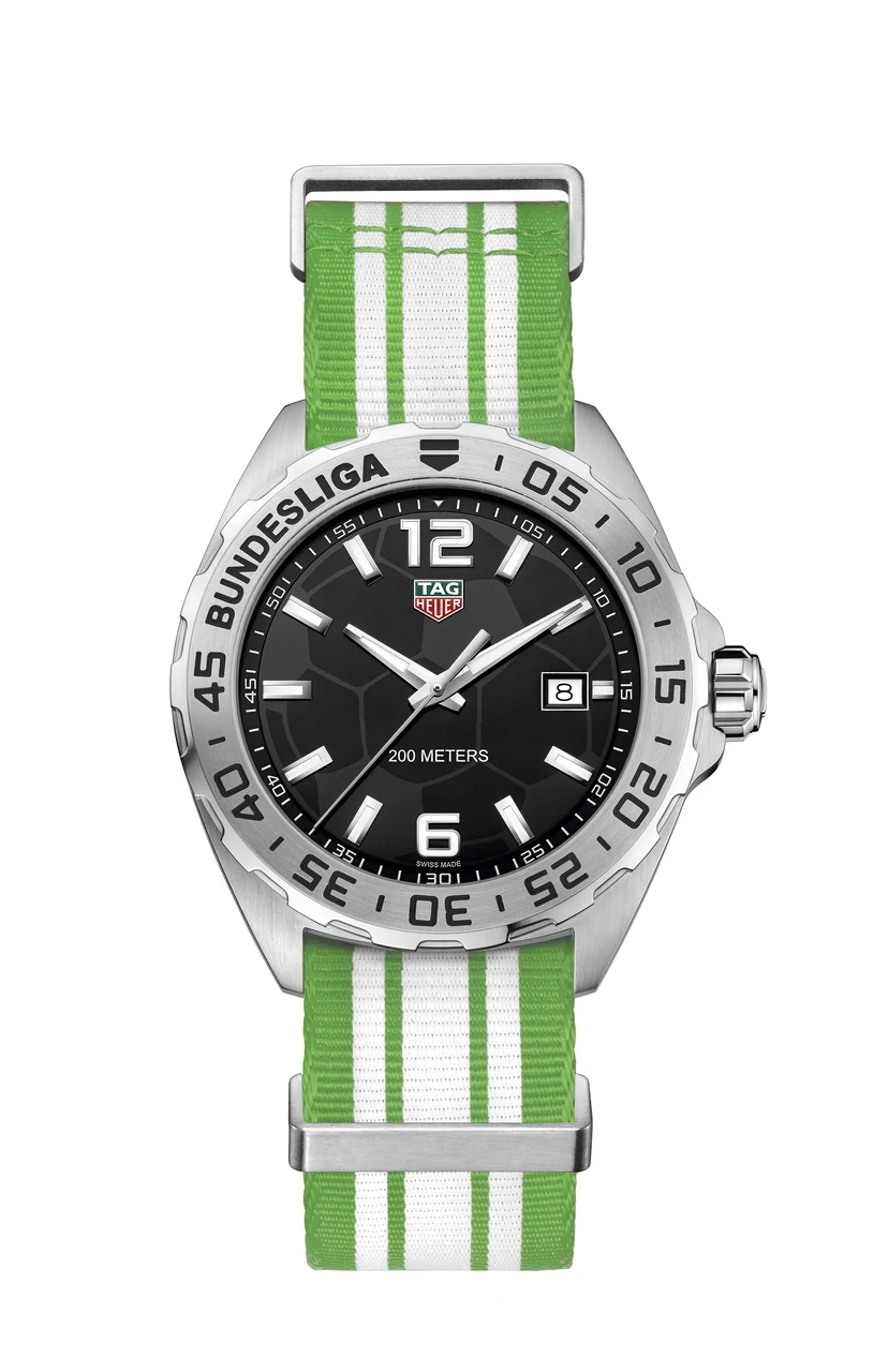 TAG Heuer Formula 1 Quartz 43 Stainless Steel / Bundesliga WAZ1013.BC0889 – Steel, 43 mm
