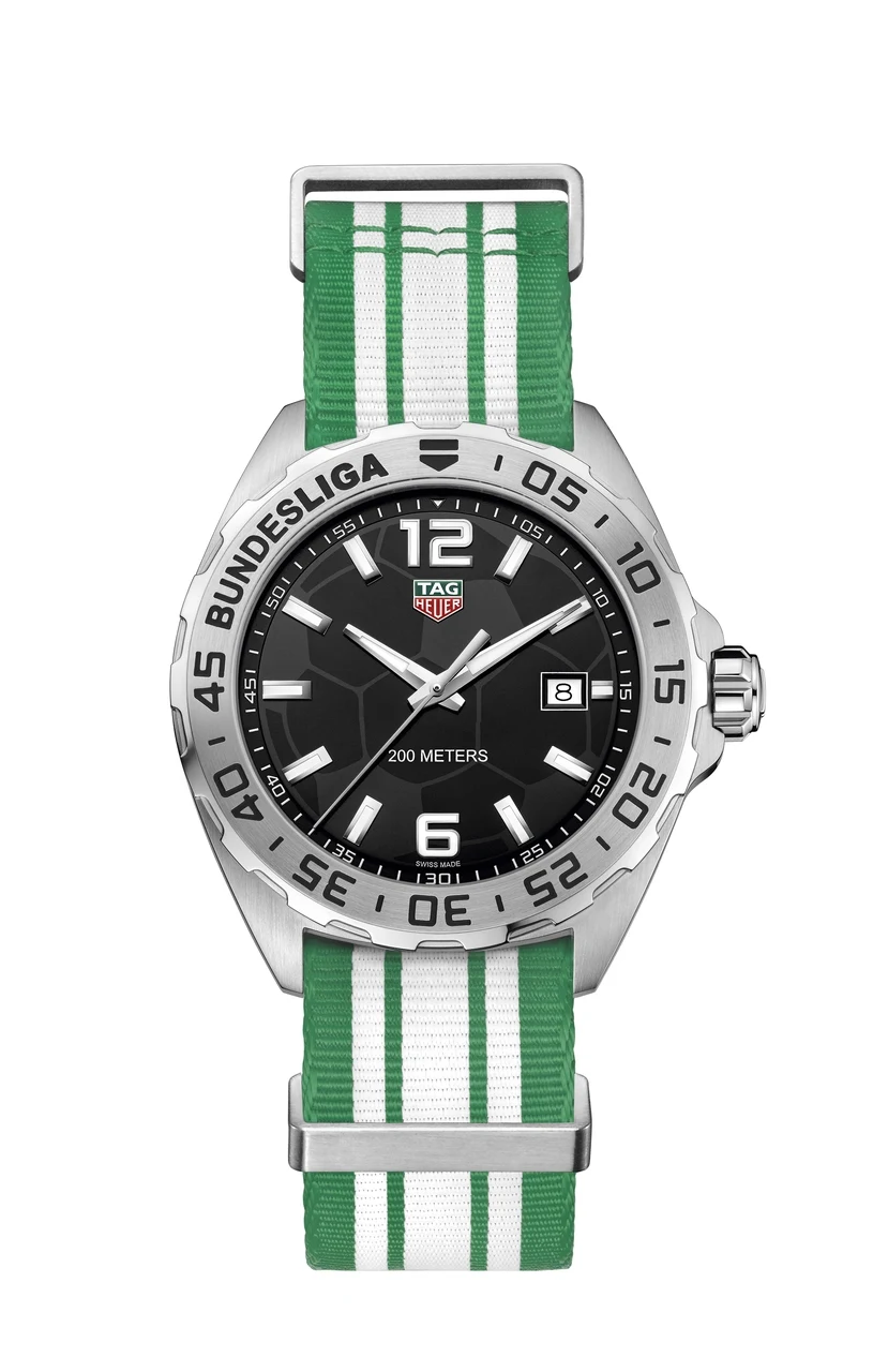 TAG Heuer Formula 1 Quartz 43 Stainless Steel / Bundesliga WAZ1013.BC0890 – Steel, 43 mm