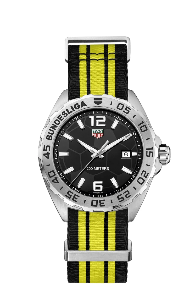 TAG Heuer Formula 1 Quartz 43 Stainless Steel / Bundesliga WAZ1013.BC0892 – Steel, 43 mm