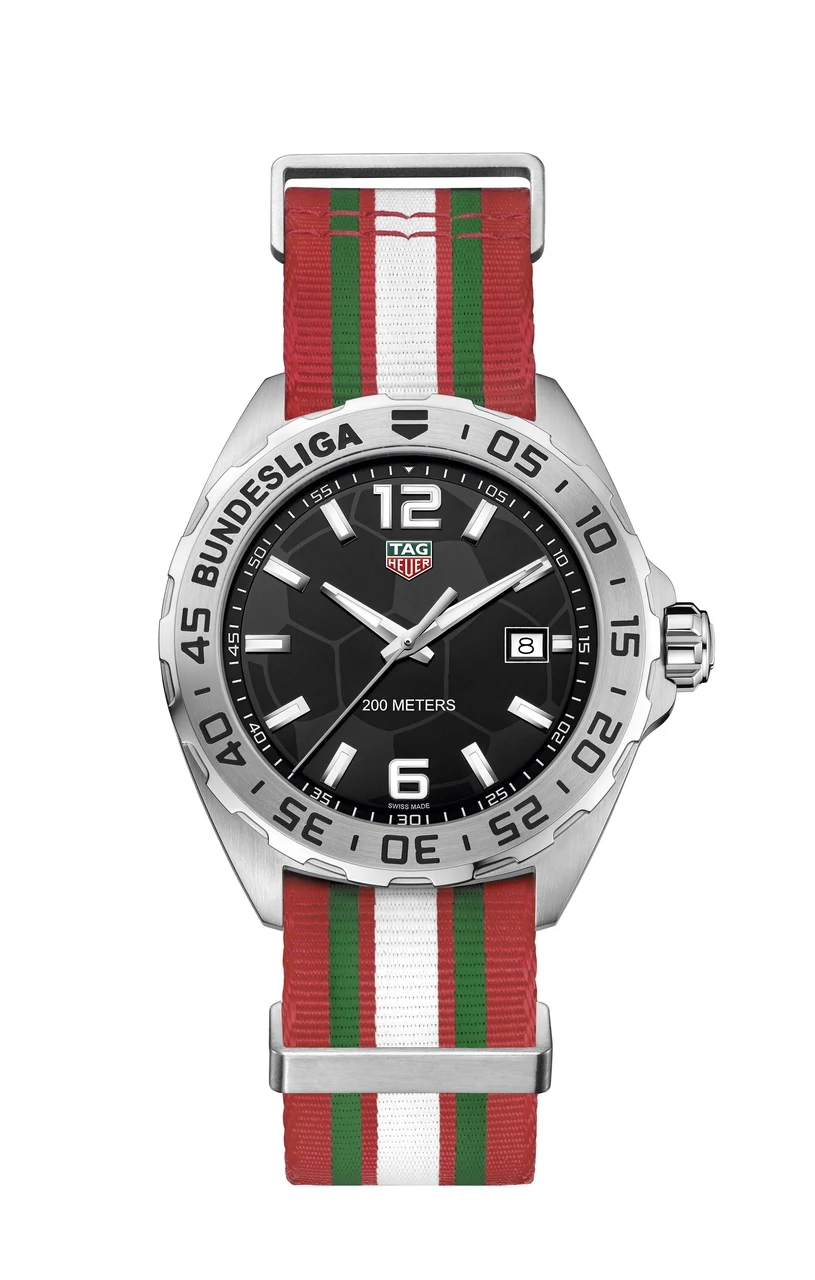 TAG Heuer Formula 1 Quartz 43 Stainless Steel / Bundesliga WAZ1013.BC0895 – Steel, 43 mm